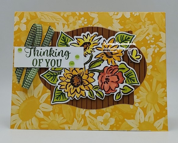 Stampin' Up! Radiant Sunflower 2 creativestampingdesigns.com