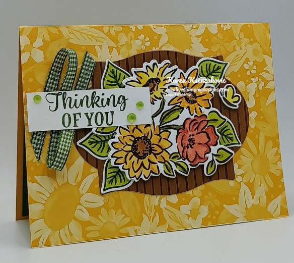 Stampin' Up! Radiant Sunflower 4 creativestampingdesigns.com