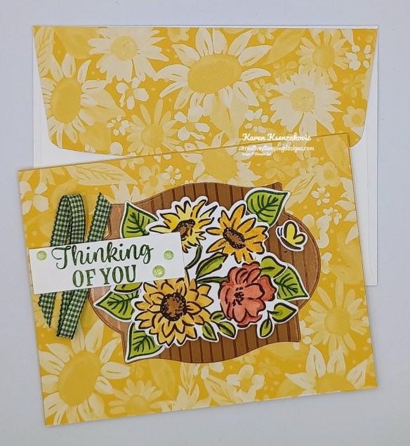 Stampin' Up! Radiant Sunflower 7 creativestampingdesigns.com