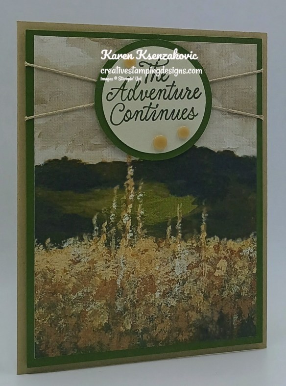 Stampin' Up! Sunset Coast CAS 3 creativestampingdesigns.com