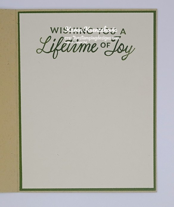 Stampin' Up! Sunset Coast CAS 5 creativestampingdesigns.com