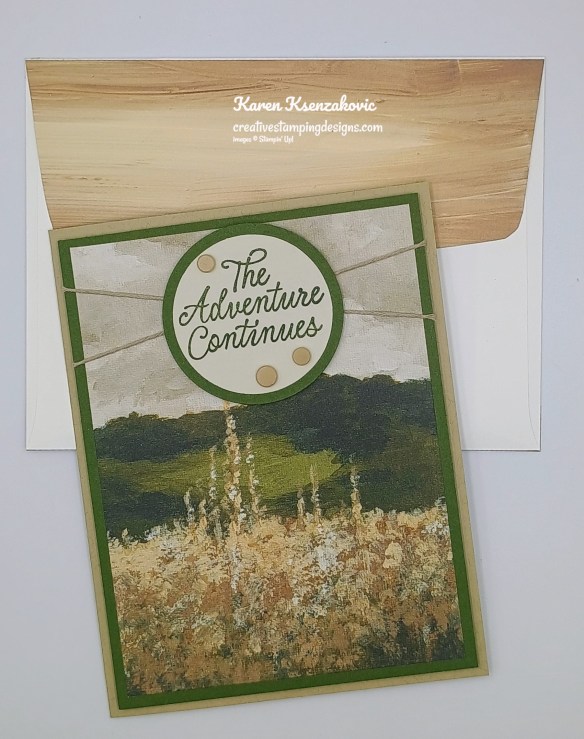 Stampin' Up! Sunset Coast CAS 7 creativestampingdesigns.com