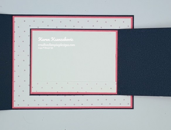 Stampin' Up! Sweetly Sentimental Fun Fold 5 creativestampingdesigns.com
