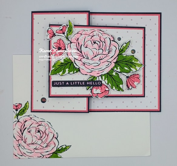 Stampin' Up! Sweetly Sentimental Fun Fold 6 creativestampingdesigns.com