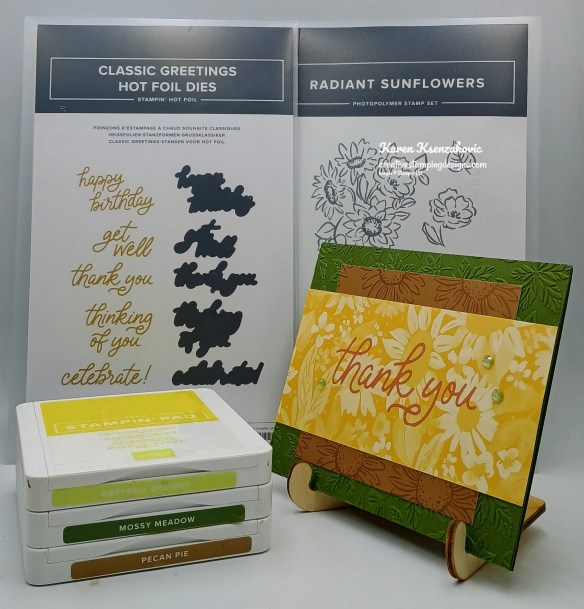 Stampin' Up! Classic Sunflower Greetings 1 creativestampingdesigns.com