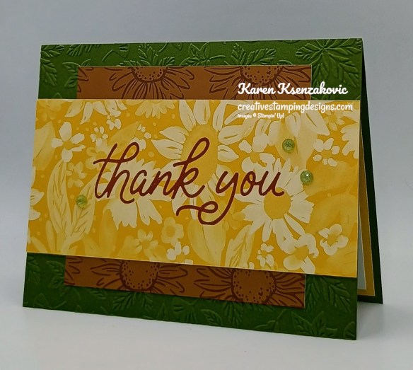 Stampin' Up! Classic Sunflower Greetings 4 creativestampingdesigns.com
