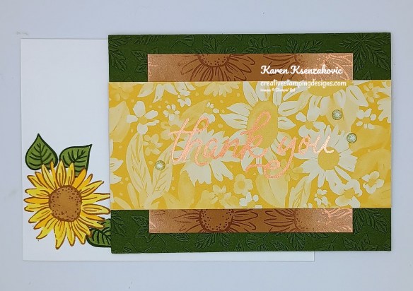 Stampin' Up! Classic Sunflower Greetings 6 creativestampingdesigns.com