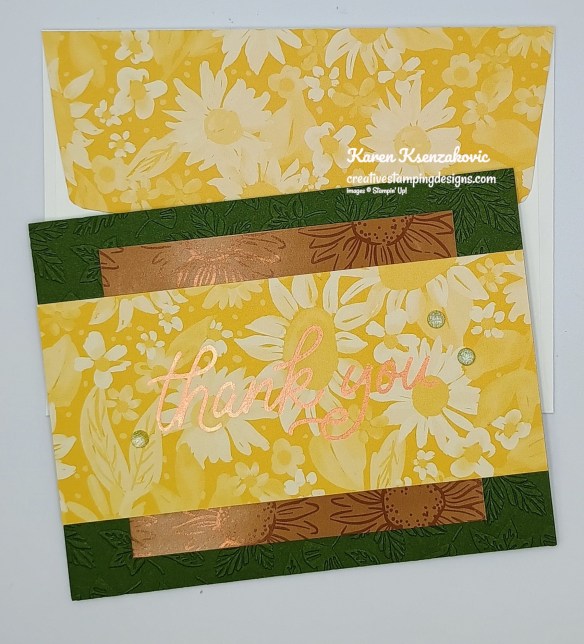 Stampin' Up! Classic Sunflower Greetings 7 creativestampingdesigns.com