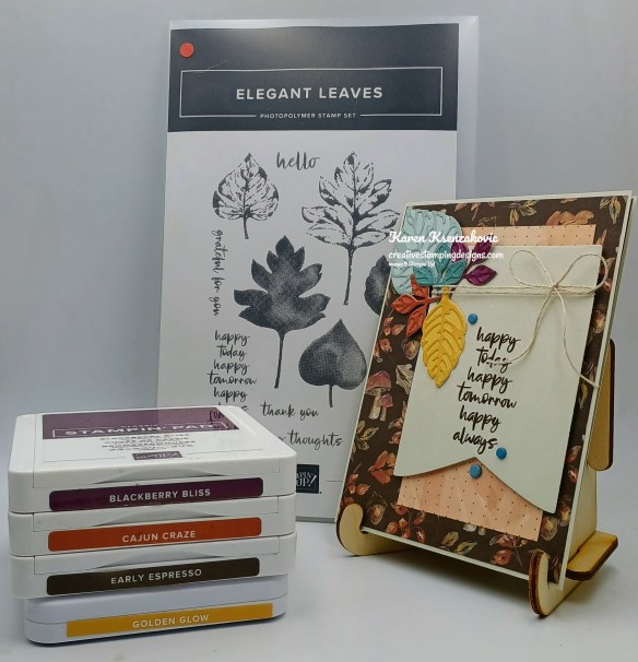 Stampin' Up! Elegant Leaves 1 creativestampingdesigns.com
