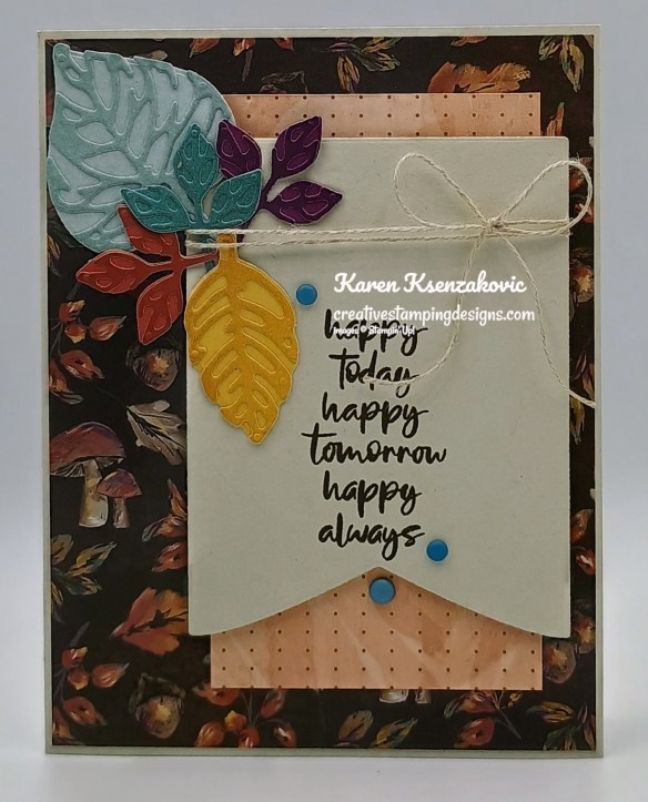 Stampin' Up! Elegant Leaves 2 creativestampingdesigns.com