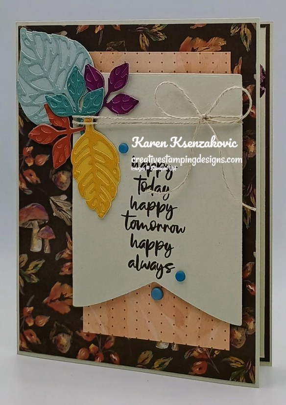 Stampin' Up! Elegant Leaves 3 creativestampingdesigns.com