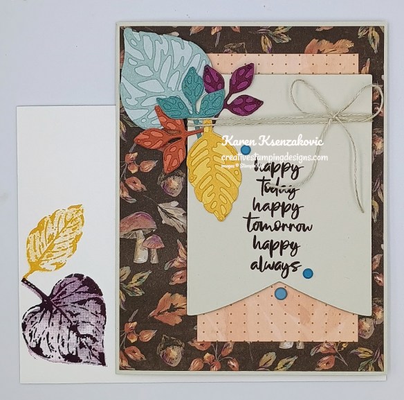 Stampin' Up! Elegant Leaves 6 creativestampingdesigns.com
