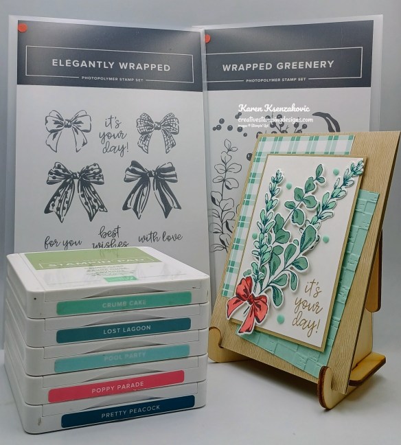 Stampin' Up! Elegantly Wrapped Greenery 1 creativestampingdesigns.com