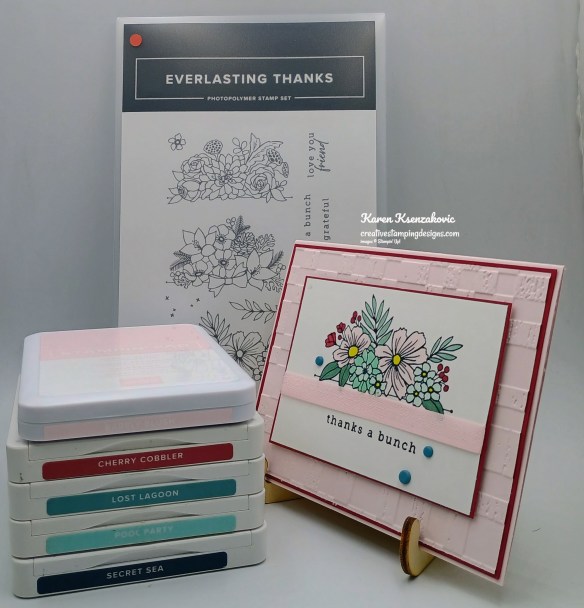 Stampin' Up! Everlasting Thanks CAS 1 creativestampingdesigns.com