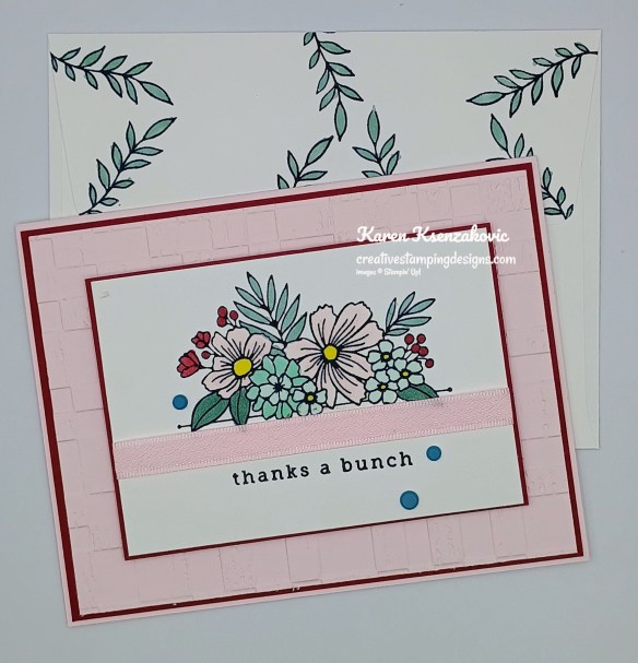 Stampin' Up! Everlasting Thanks CAS 7 creativestampingdesigns.com