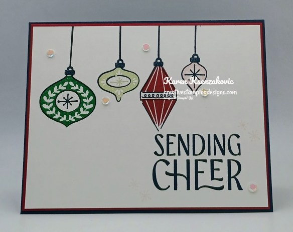 Stampin' Up! Festive Cheer CAS 2 creativestampingdesigns.com