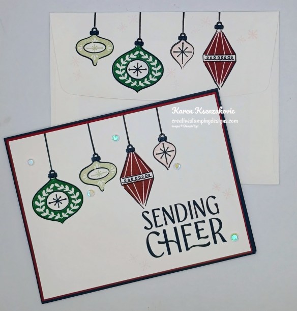 Stampin' Up! Festive Cheer CAS 7 creativestampingdesigns.com