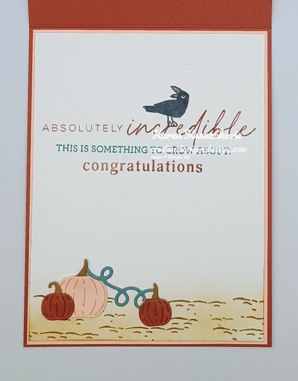 Stampin' Up! Painted Pumpkins Fun Fold 5 creativestampingdesigns.com