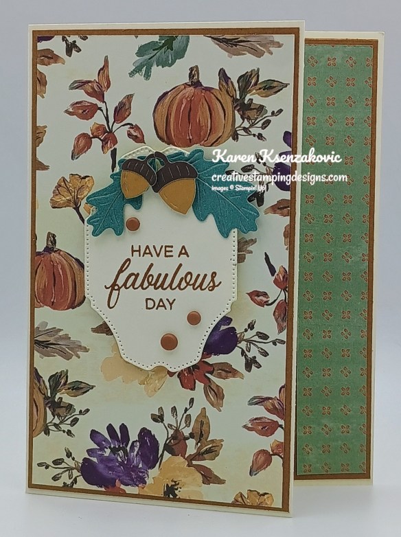 Stampin' Up! Phrases & Frames Fun Fold 2 creativestampingdesigns.com