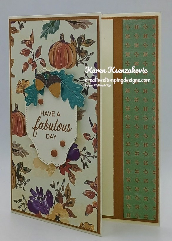 Stampin' Up! Phrases & Frames Fun Fold 4 creativestampingdesigns.com