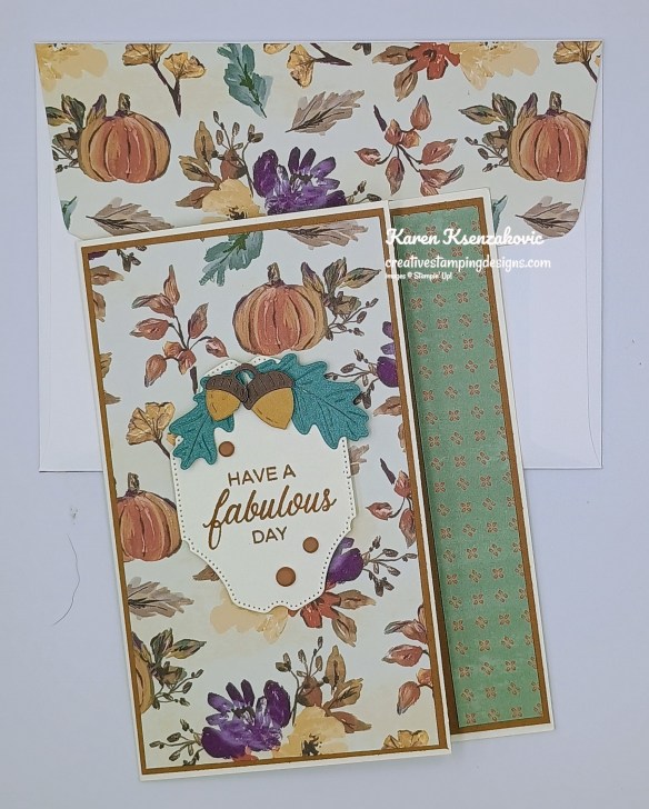 Stampin' Up! Phrases & Frames Fun Fold 7 creativestampingdesigns.com