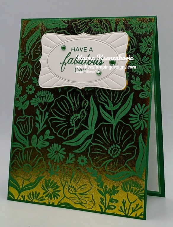 Stampin' Up! Phrases & Frames Garden Silhouette 4 creativestampingdesigns.com