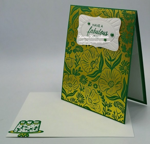 Stampin' Up! Phrases & Frames Garden Silhouette 6 creativestampingdesigns.com