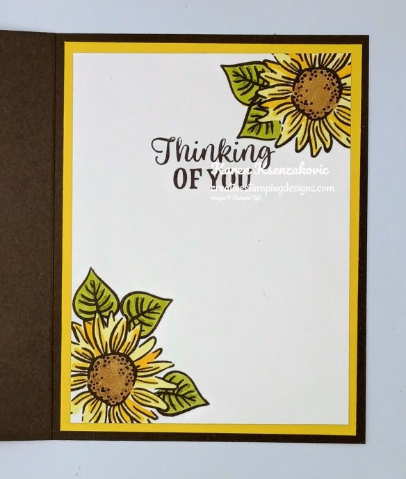 Stampin' Up! Radiant Sunflowers Friend 5 creativestampingdesigns.com