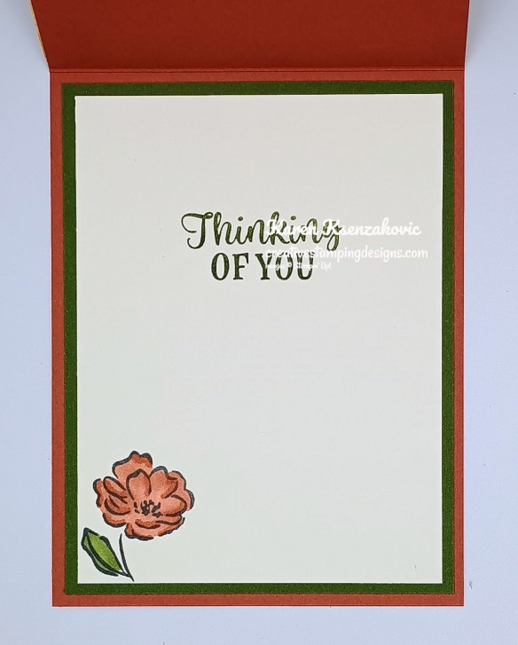 Stampin' Up! Radiant Sunflowers Hello, Friend 5 creativestampingdesigns.com
