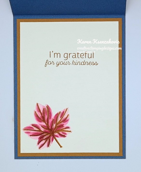 Stampin' Up! Simply Lustrous Leaves 5 creativestampingdesigns.com