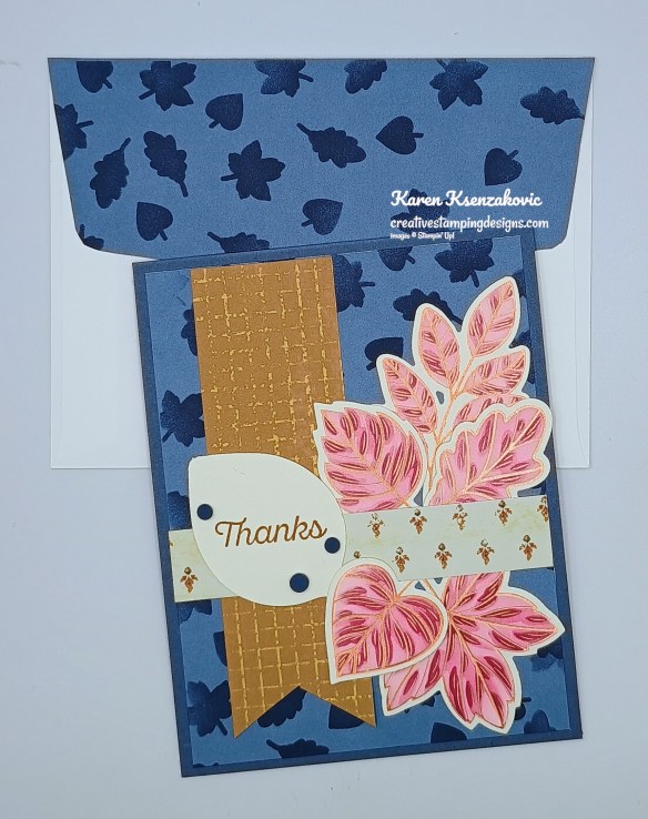 Stampin' Up! Simply Lustrous Leaves 7 creativestampingdesigns.com