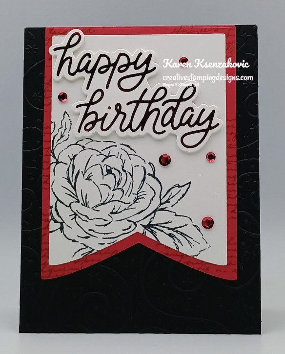 Stampin' Up! Sweetly Sentimental Birthday 2 creativestampingdesigns.com