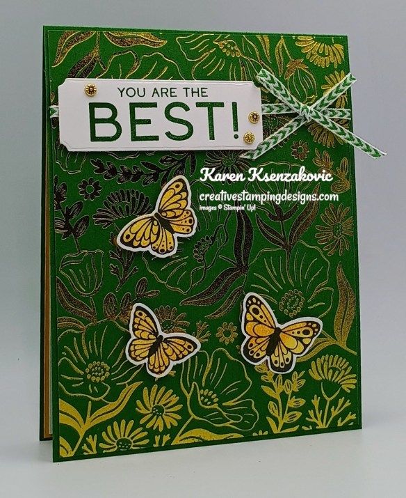 Stampin' Up! Words & Wishes Garden Silhouette 4 creativestampingdesigns.com