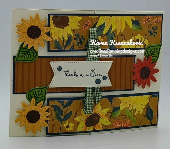 Stampin' Up! Banner Sayings Sunflowers 3 creativestampingdesigns.com