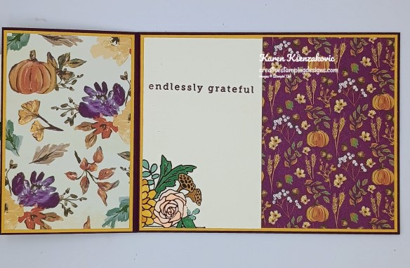Stampin' Up! Everlasting Thanks Fun Fold 5 creativestampingdesigns.com