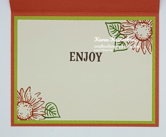 Stampin' Up! Framed Violets CAS 5 creativestampingdesigns.com