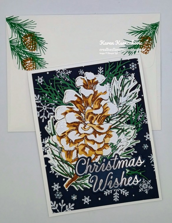 Stampin' Up! Frosted Pinecones Christmas Wish 7 creativestampingdesigns.com