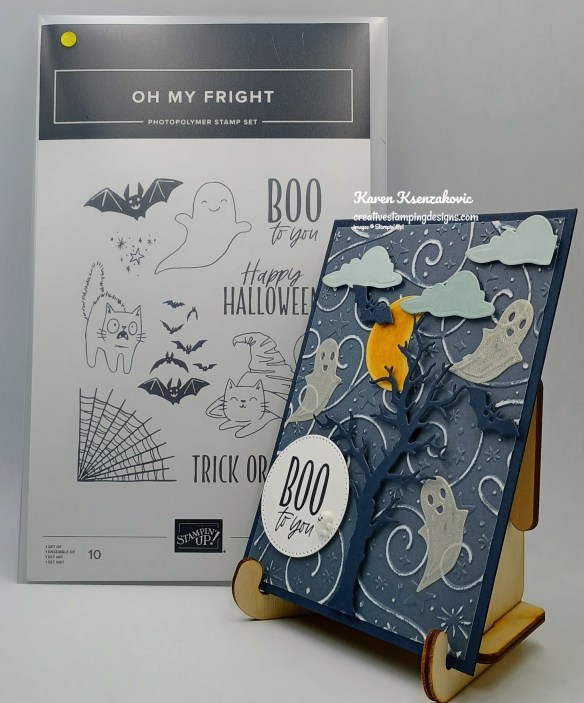 Stampin' Up! Oh My Fright Boo to You 1 creativestampingdesigns.com