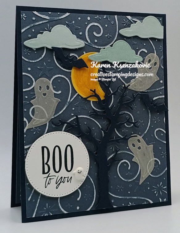 Stampin' Up! Oh My Fright Boo to You 4 creativestampingdesigns.com
