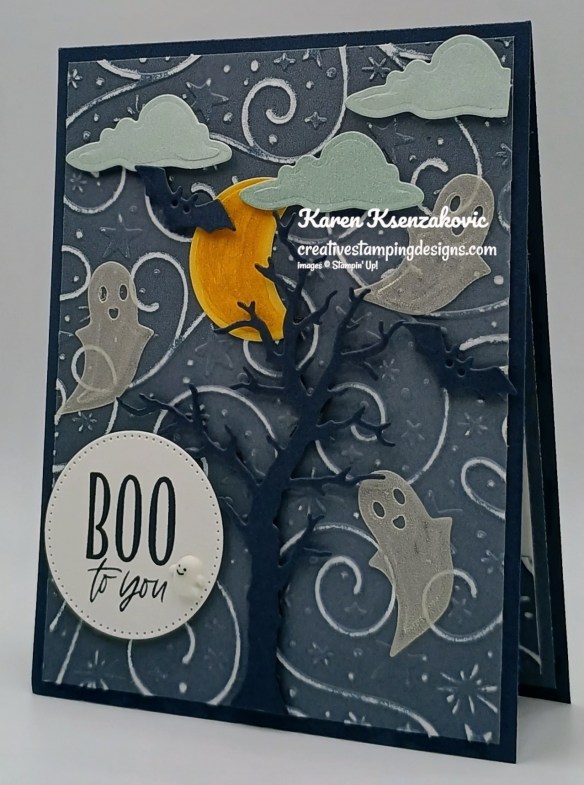 Stampin' Up! Oh My Fright Boo to You 3 creativestampingdesigns.com