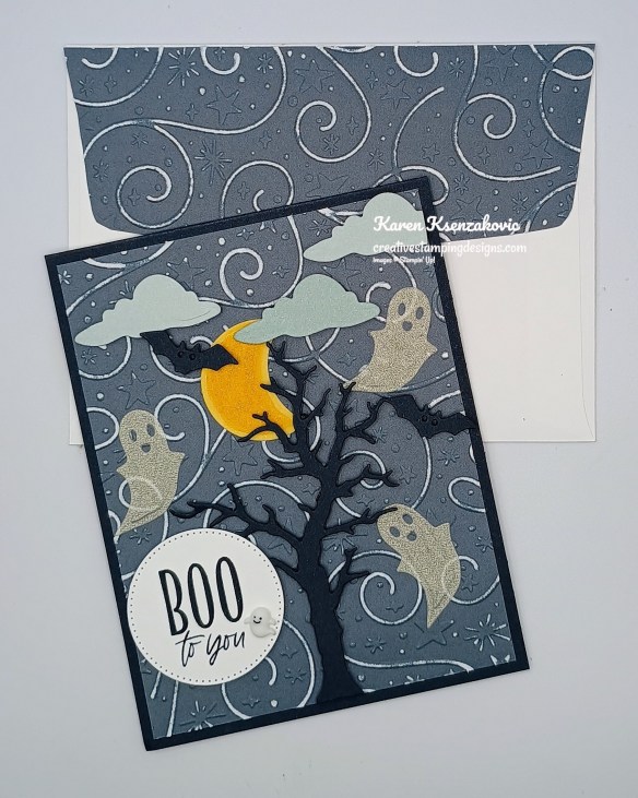 Stampin' Up! Oh My Fright Boo to You 7 creativestampingdesigns.com