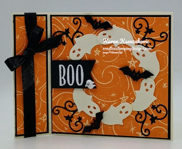Stampin' Up! Oh My Fright Fun Fold 2 creativestampingdesigns.com