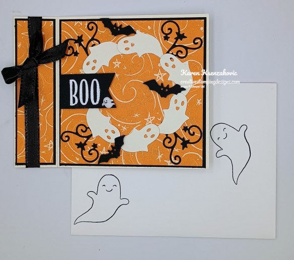 Stampin' Up! Oh My Fright Fun Fold 6 creativestampingdesigns.com