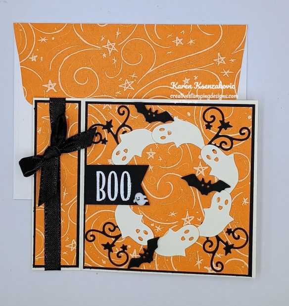Stampin' Up! Oh My Fright Fun Fold 7 creativestampingdesigns.com