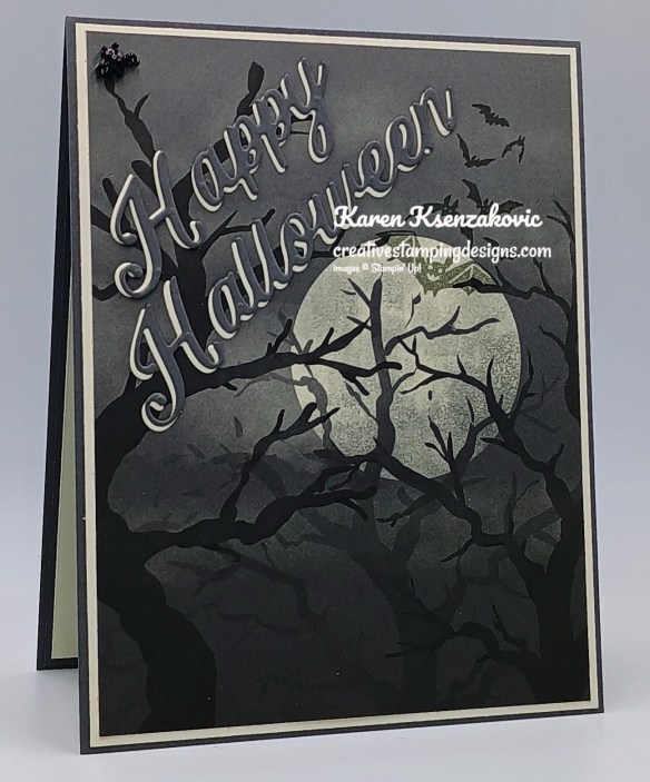 Stampin' Up! Oh My Fright Words for the Season 4 creativestampingdesigns.com