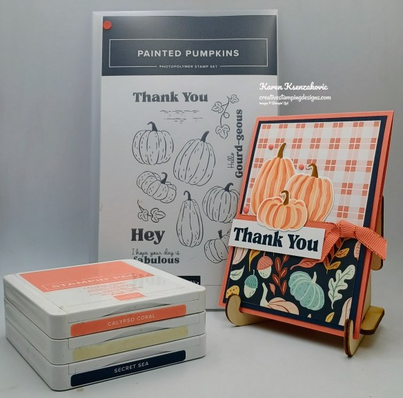 Stampin' Up! Painted Pumpkins Thank You 1 creativestampingdesigns.com