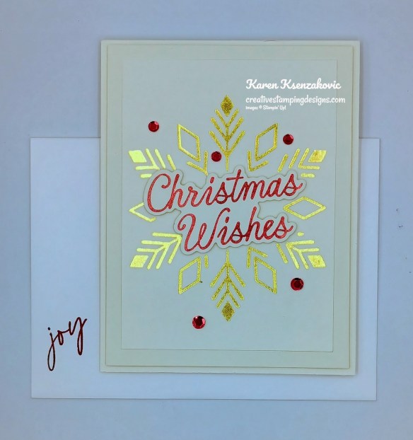 Stampin' Up! A Christmas Wish CAS 6 creativestampingdesigns.com