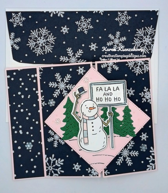 Stampin' Up! Christmas Crew Fun Fold 7 creativestampingdesigns.com