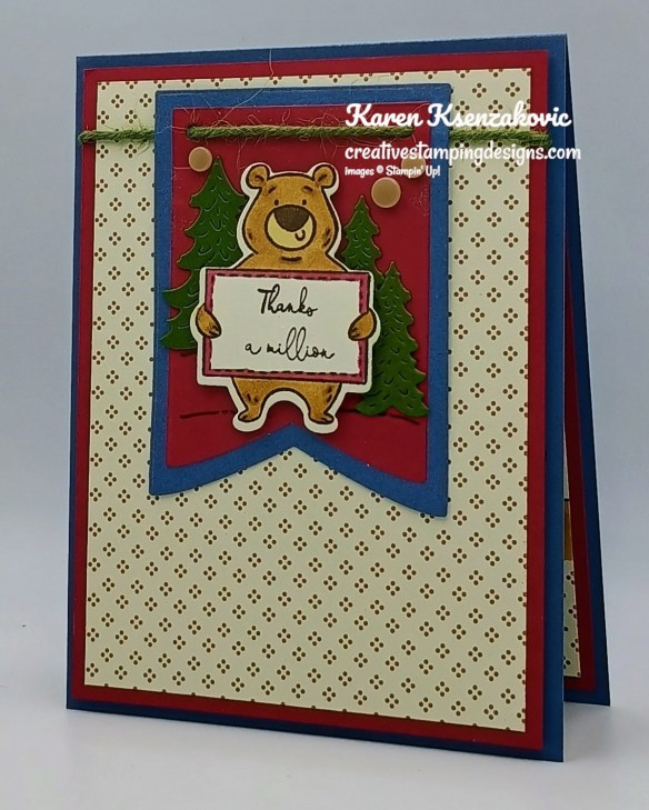 Stampin' Up! Christmas Crew Thanks 4 creativestampingdesigns.com
