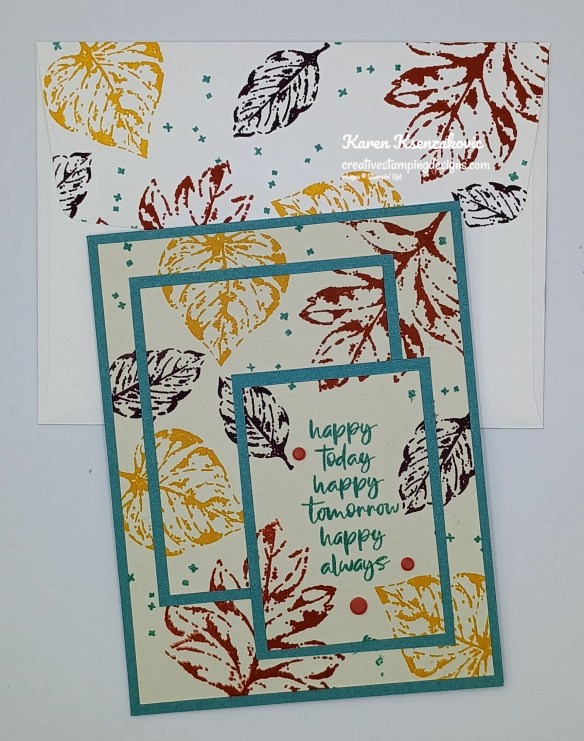Stampin' Up! Elegant Leaves Triple Time 7 creativestampingdesigns.com